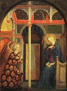 MASOLINO da Panicale The Annunciation, National Gallery of Art Sweden oil painting artist